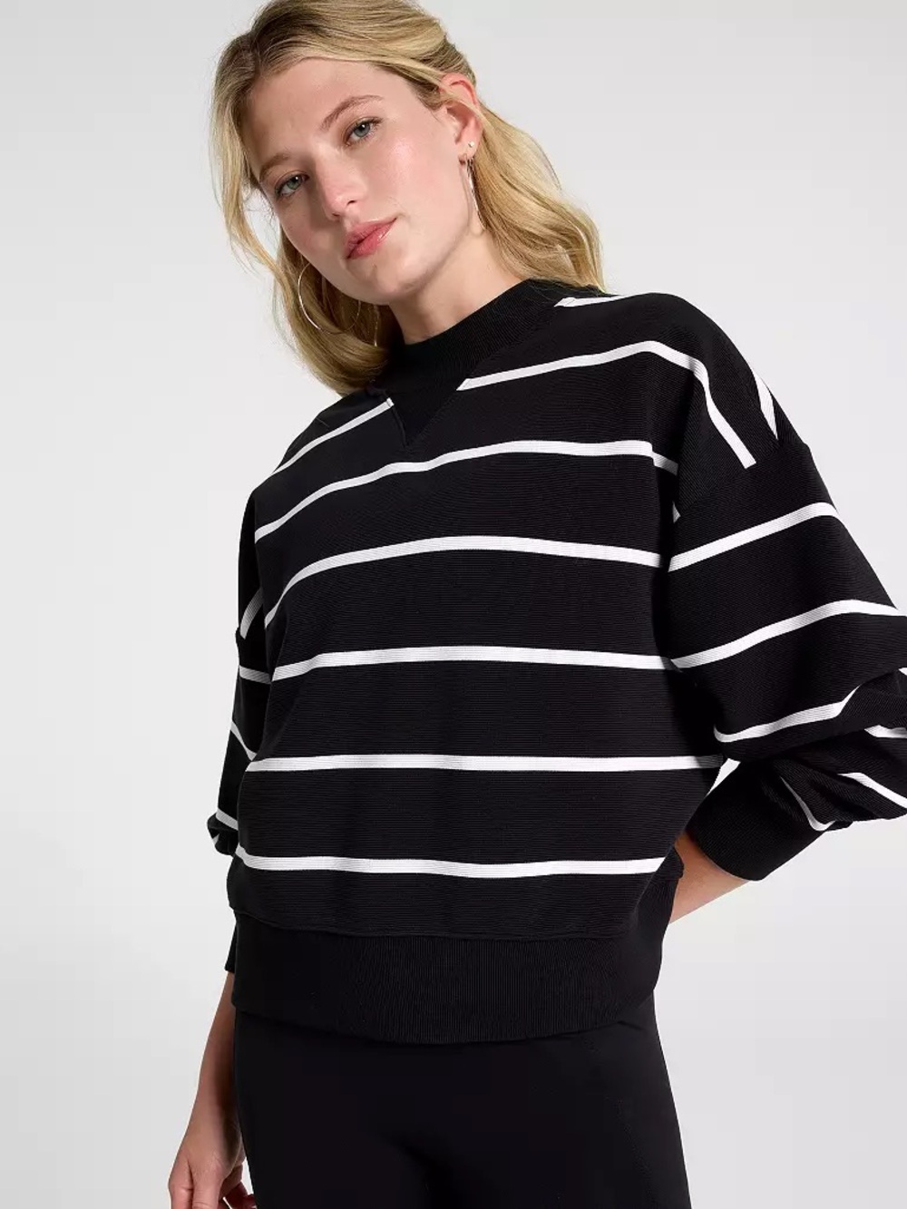 NWT Calia Elevate Ottoman Crew Neck Sweatshirt | Size XS